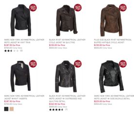 Wilsons Leather秋冬皮革專場(chǎng)海淘攻略 精選服飾2.5折，質(zhì)感皮裝輕松入手